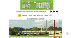 Desktop Screenshot of elmundodelasredes.com.mx